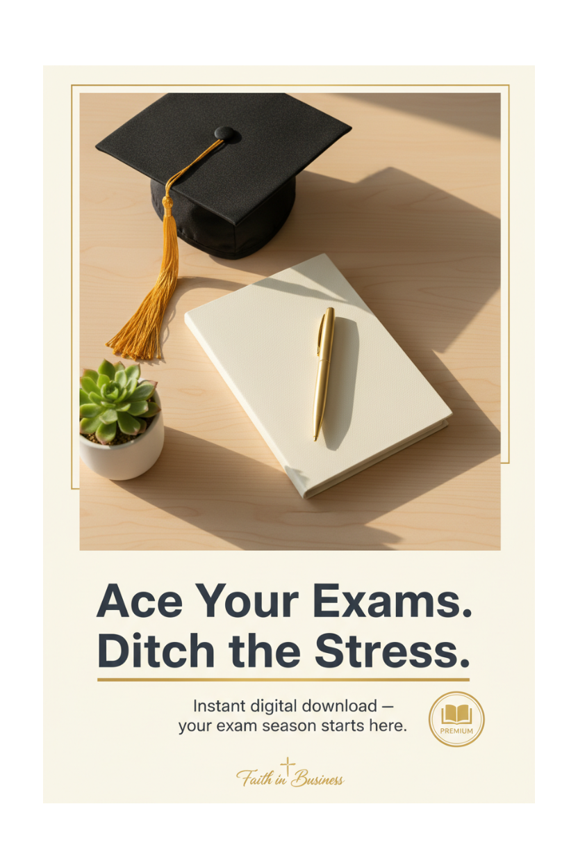 Ace Your Exams. Ditch the Stress.