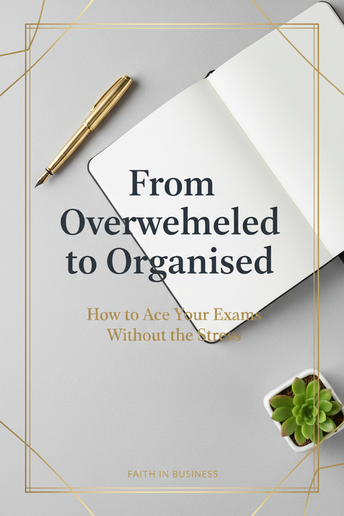 From Overwhelmed to Organised Cover Page