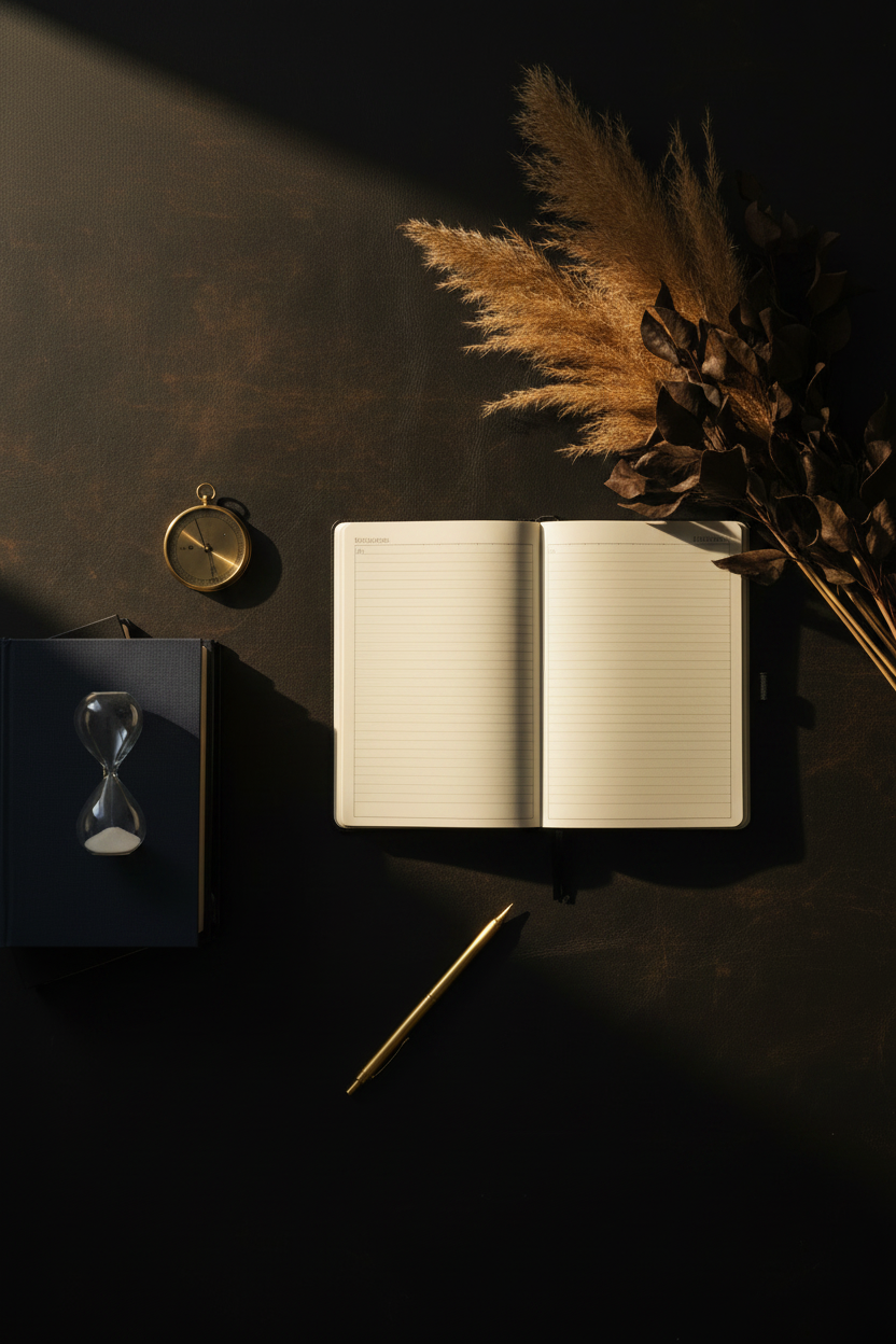 Moody Flat Lay A4