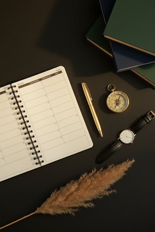 Productivity Flat Lay A4